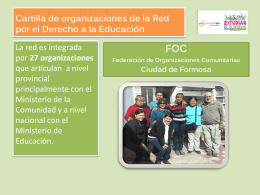 Cartilla FOC - Fundación SES