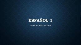 Español 1