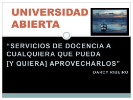 UNIVERSIDAD ABIERTA
