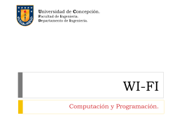 WI-FI - Universidad de Concepción