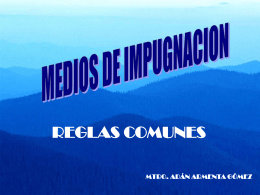 REGLAS COMUNES - Tribunal Estatal Electoral