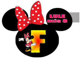CARTEL OREJAS MINNIE FELIZ CUMPLE