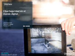 CiberSeguridad en el mundo digital