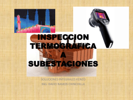 Inspecciones termografica