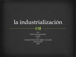 la industrialización
