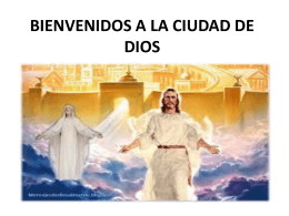 428BIENVENIDOS A LA CIUDAD DE DIOS