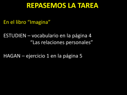 la tarea