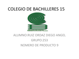 COLEGIO DE BACHILLERES 15