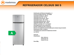 refrigerador celsius 360 s