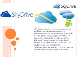 SkyDrive - InformaticaLiceodelSur