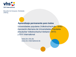 PowerPoint-Präsentation - DVV International Headquarters