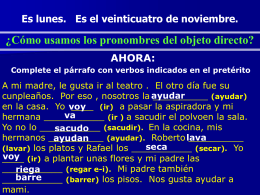 (ayudar).