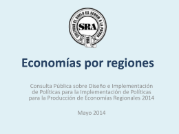 Economías Regionales