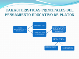Teorías de la educación - POLITICA