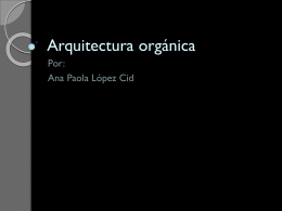 Arquitectura orgánica