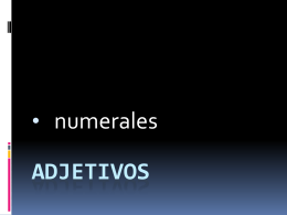 6 adjetivos numerale..