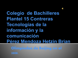 Colegio de Bachilleres Plantel 15 Contreras Tecnologías de la
