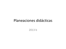 Modelo de planeación