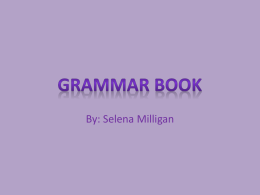 Grammar Book - sp2hlinares