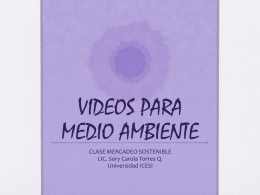 videos mercadeo 1 - Universidad Icesi
