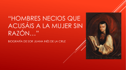 Sor Juana - WordPress.com