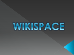 WIKISPACE - industriacosmetica