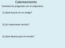 Calentamiento