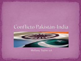 Conflicto Pakistán-India