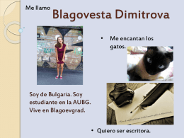 Blagovesta Dimitrova