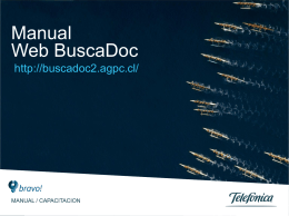 Manual Web BuscaDoc Búsqueda por Número de Documento