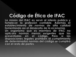 Código de Ética de IFAC
