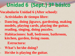 Presentación N° 6 (Septiembre)