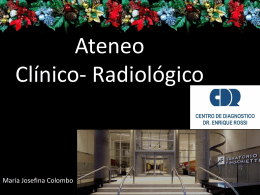 Ateneo central - Centro de Diagnóstico Dr. Enrique Rossi