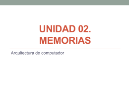 UNIDAD 02.- memoria