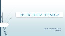 INSUFICIENCIA HEPÁTICA - Unidad Hospitalaria San Roque