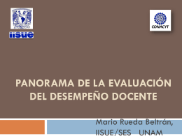 Presentación - Seminario de Educación Superior de la UNAM