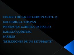 colegio de bachilleres plantel 13 xochimilco, tepepan profesora