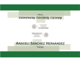 Araceli Sánchez Hernández