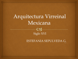 Arquitectura Virreinal Mexicana