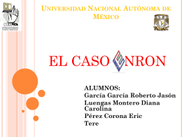 Universidad Nacional Autónoma de México ALUMNOS