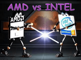INTEL vs AMD - Blog de ESPOL