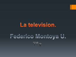 La televisión - television-fmu