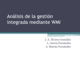 Análisis de la gestión integrada mediante WMI