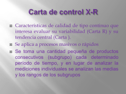 carta control x-barra r