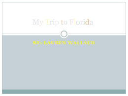 My Trip to Florida - SHSSpanish2022009