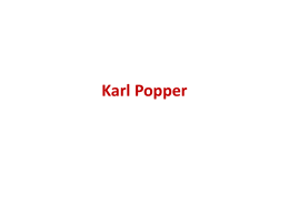Karl Popper pwp - FiloSevilla2012