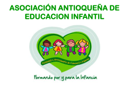 asociación antioqueña de educacion infantil