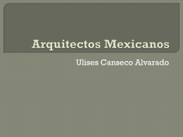 Arquitectos mexicanos