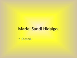 Mariel Sandi Hidalgo