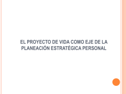 Proyecto de Vida 2012- 2.